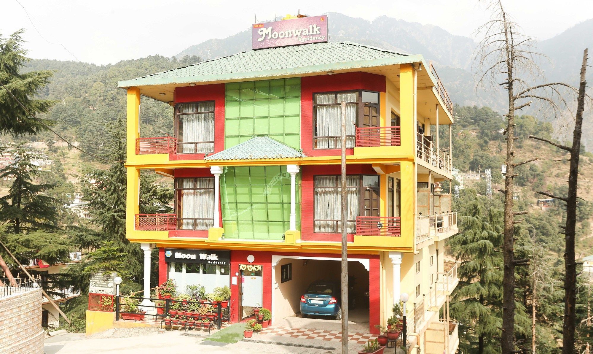 Moon Walk Residency Hotel Dharamshala Exterior foto